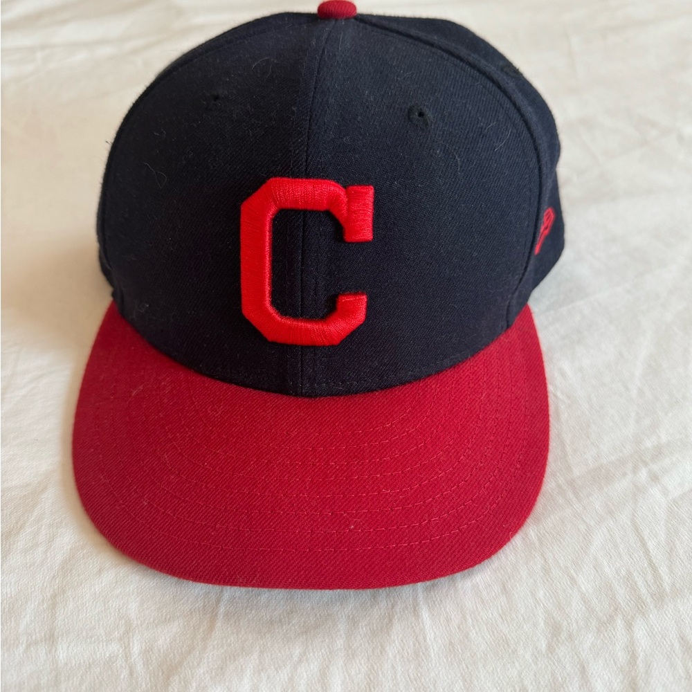 Cleveland Indians New Era Cap. Size 7 3/4
